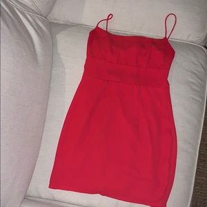 Cute red dress